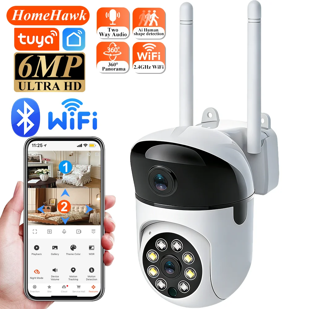 Indoor Camera Wifi Tuya Smart  - Home Cinema Wall Panels recension och pris