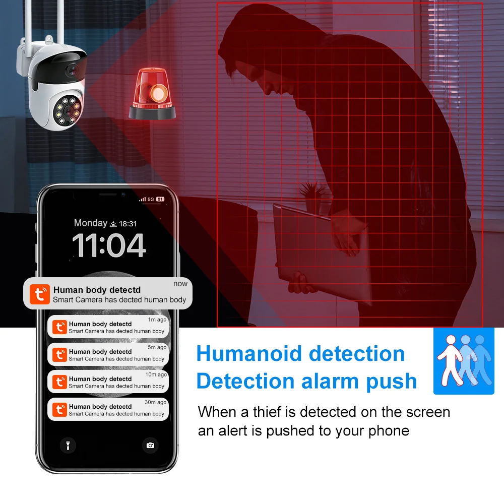 Indoor Camera Wifi Tuya Smart  - Home Cinema Wall Panels recension och pris
