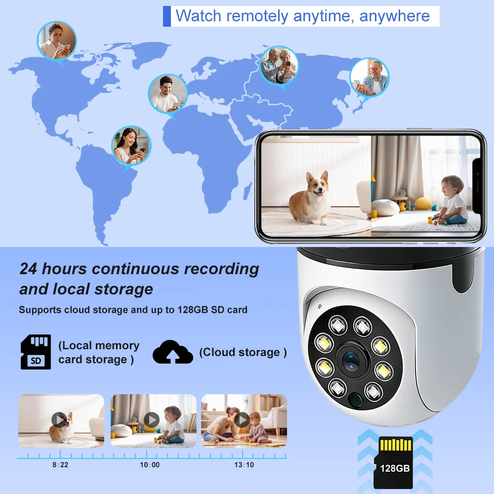 Indoor Camera Wifi Tuya Smart  - Home Cinema Wall Panels recension och pris