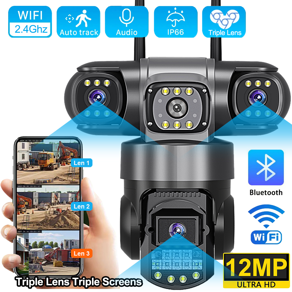 V380 Pro WiFi IP Camera Outdoo - Home Cinema Wall Panels recension och pris