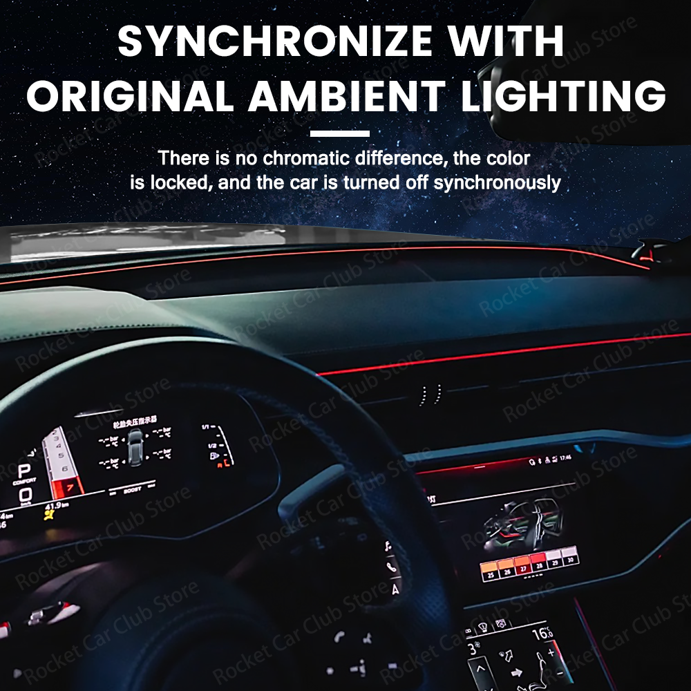 LED Ambient Strip Light 32 Col - Universal Remote Control recension och pris