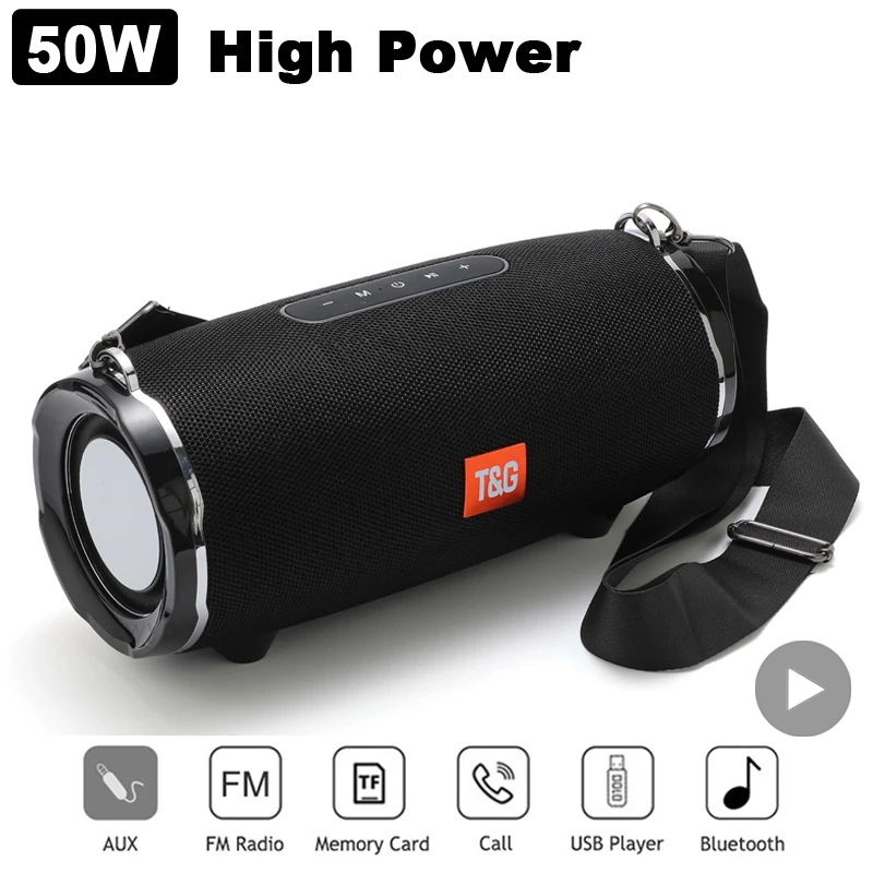 Powerful Portable Radio FM Wir - Home Cinema Wireless Speakers recension och pris