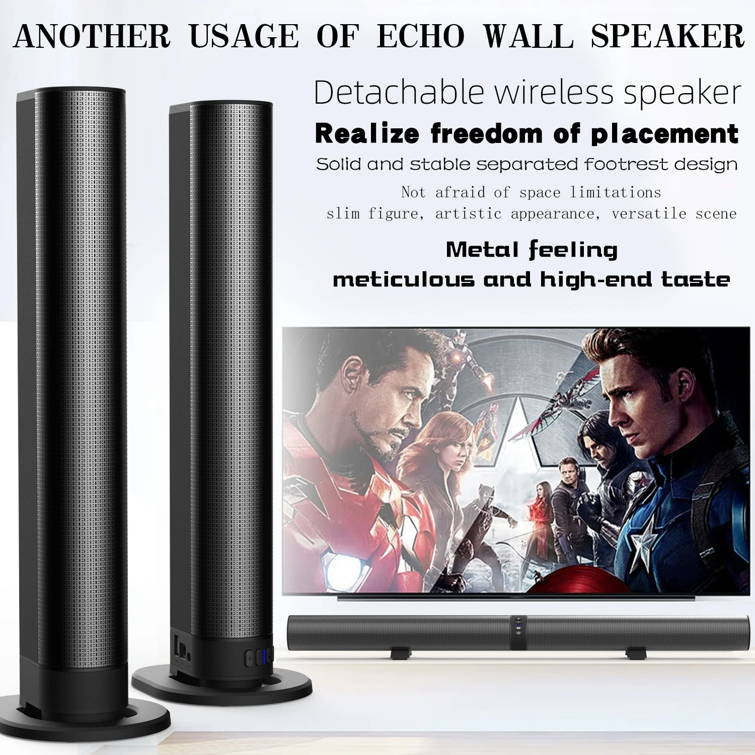 FM Soundbar TV Bluetooth Speak - Home Cinema Bose recension och pris