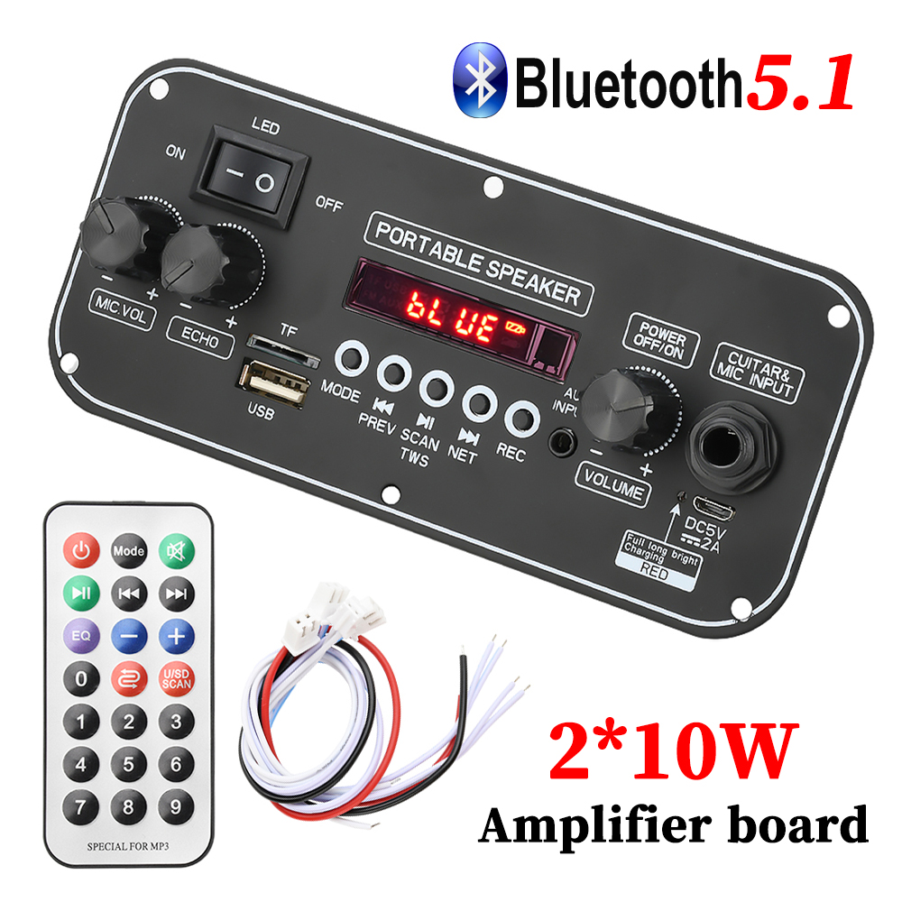 DC3.7-5V MP3 Bluetooth 5.1 dec - Home Cinema Bluetooth 5.1 recension och pris