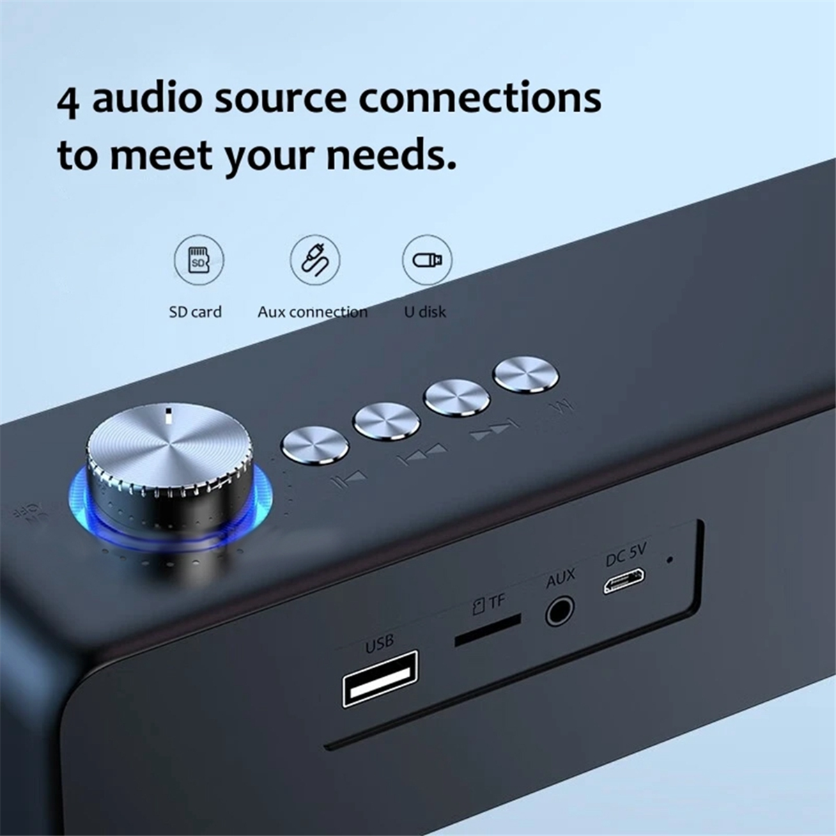 A88M Portable Sound Bar Comput - Home Theater Speaker recension och pris