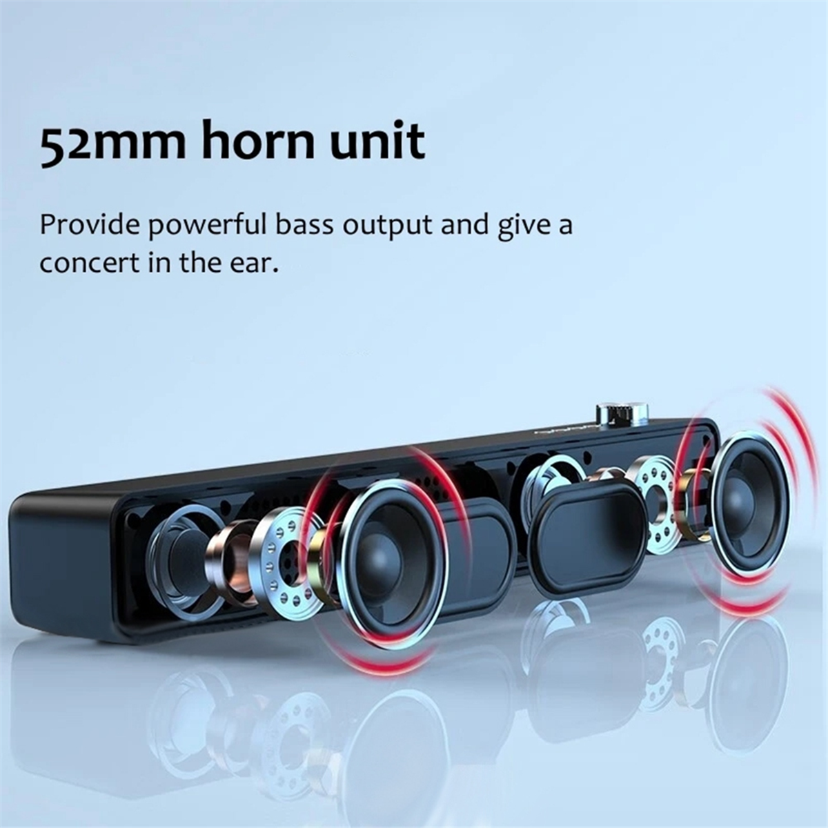 A88M Portable Sound Bar Comput - Home Theater Speaker recension och pris