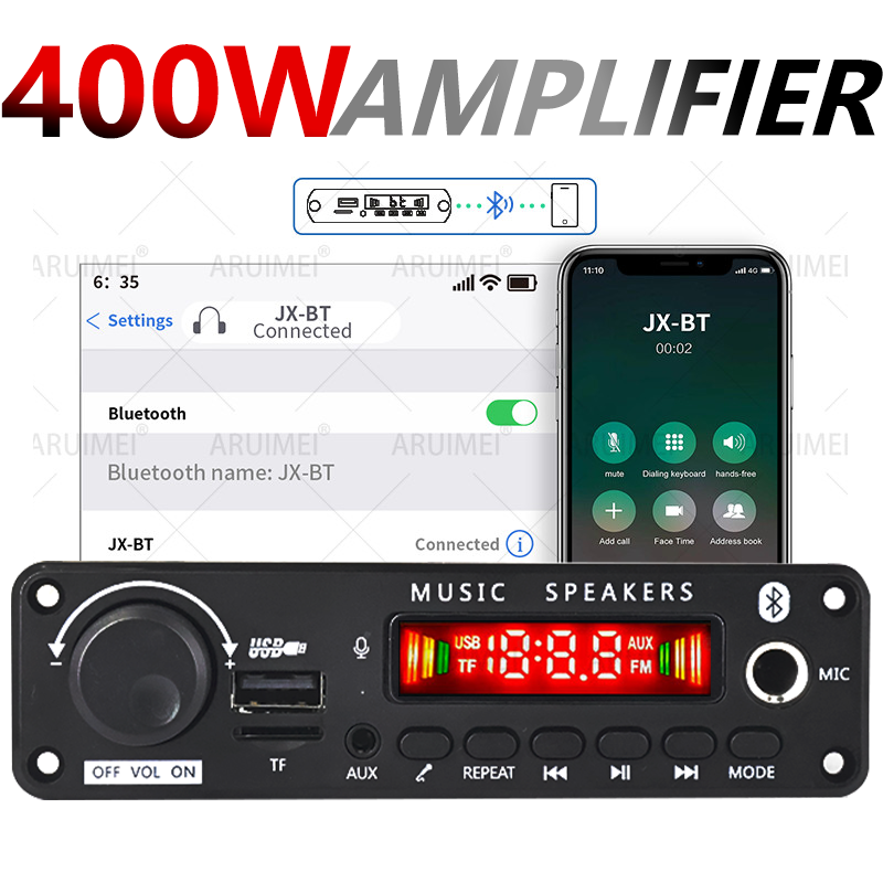 400W DIY Home Digital Amplifie - Home Cinema Bluetooth 5.1 recension och pris